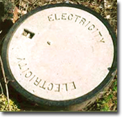 Photo of a electricity power pit.