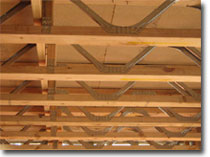 Photo of long span engineered timber products. 