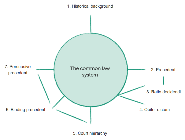 concept map 2 - the common law system